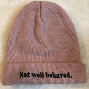 Baby Pink Logo Beanie Zumiez K-Swiss